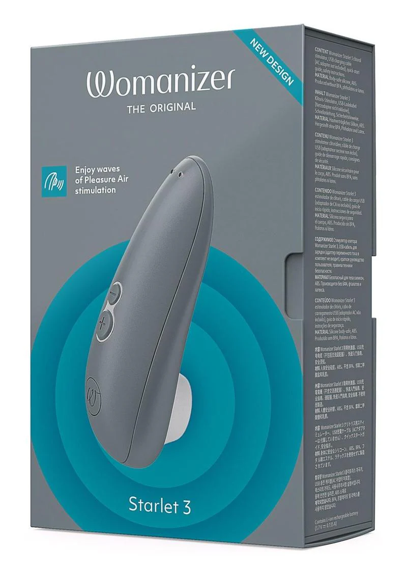 Womanizer Starlet 3 Indigo Rechargeable Silicone Clitoral Stimulator - Image 12