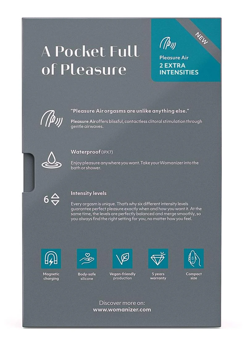 Womanizer Starlet 3 Indigo Rechargeable Silicone Clitoral Stimulator - Image 13