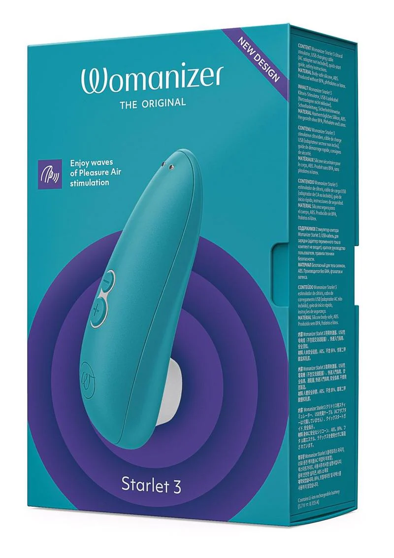 Womanizer Starlet 3 Indigo Rechargeable Silicone Clitoral Stimulator - Image 18