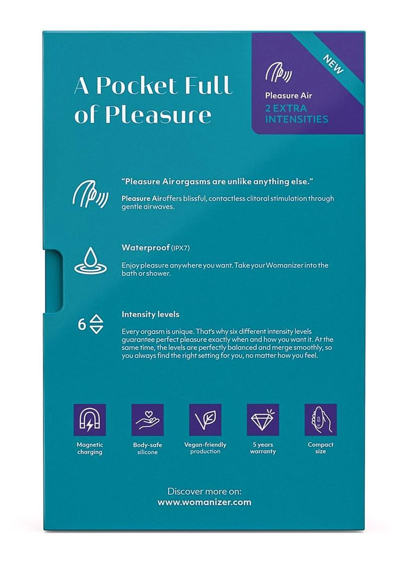 Womanizer Starlet 3 Indigo Rechargeable Silicone Clitoral Stimulator - Image 19