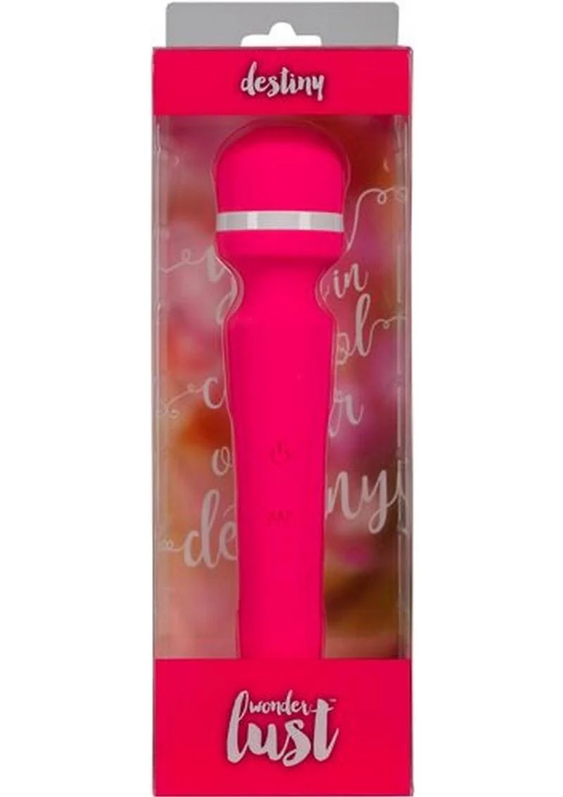 Wonderlust Destiny Silicone Rechargeable Wand Massager - Image 11