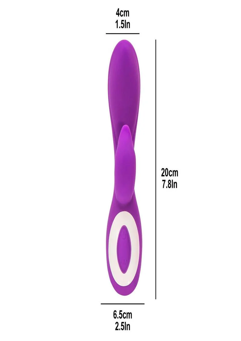 Wonderlust Harmony Rechargeable Silicone Rabbit Vibrator - Image 5