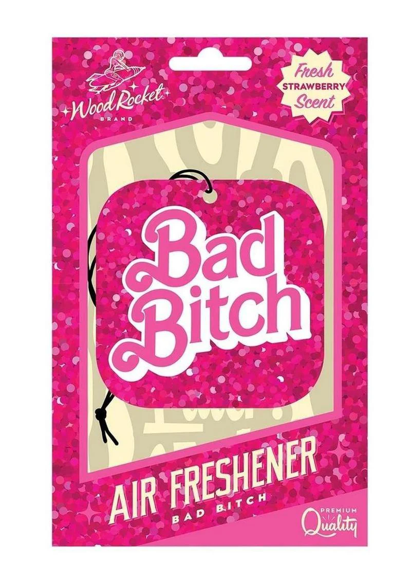Wood Rocket Bad Bitch Air Freshener - Image 2