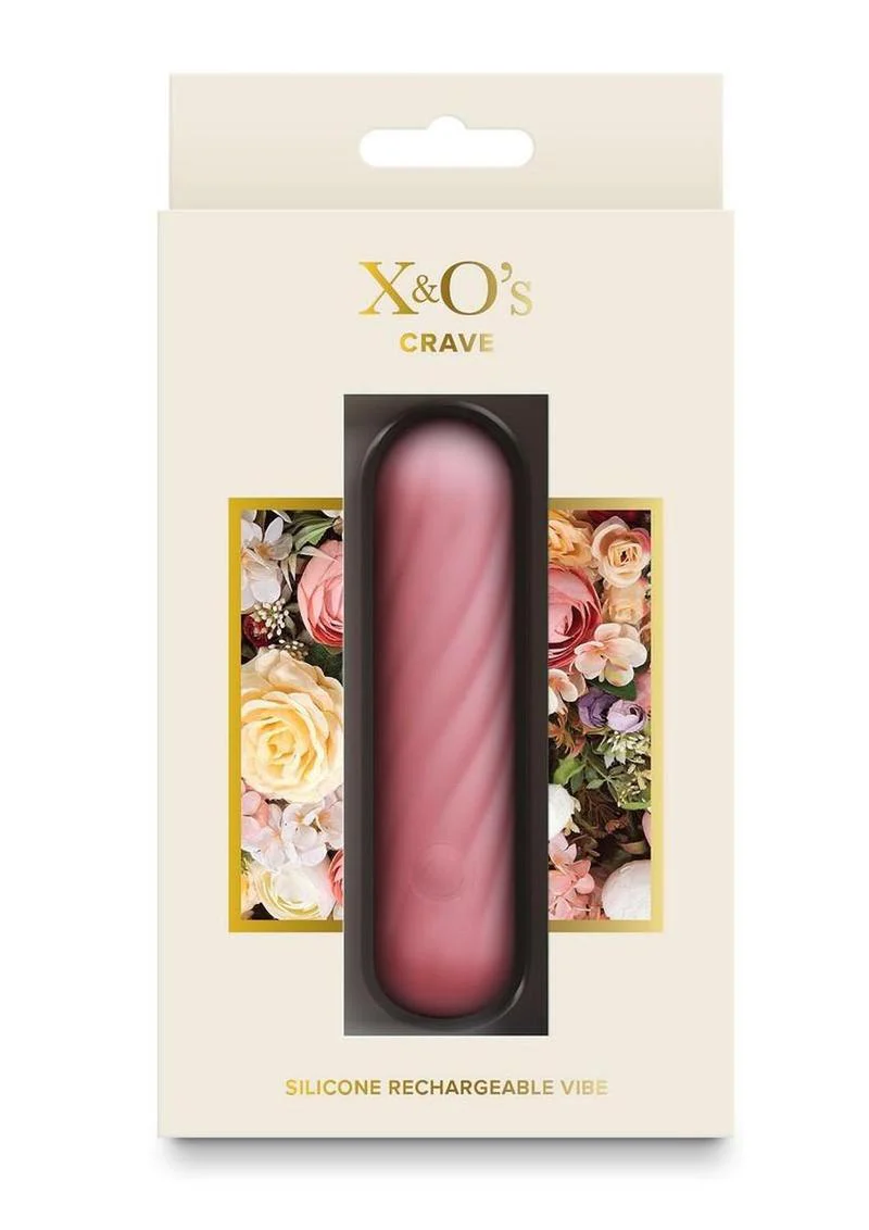X and O's Crave Rechargeable Silicone Vibe - Image 4