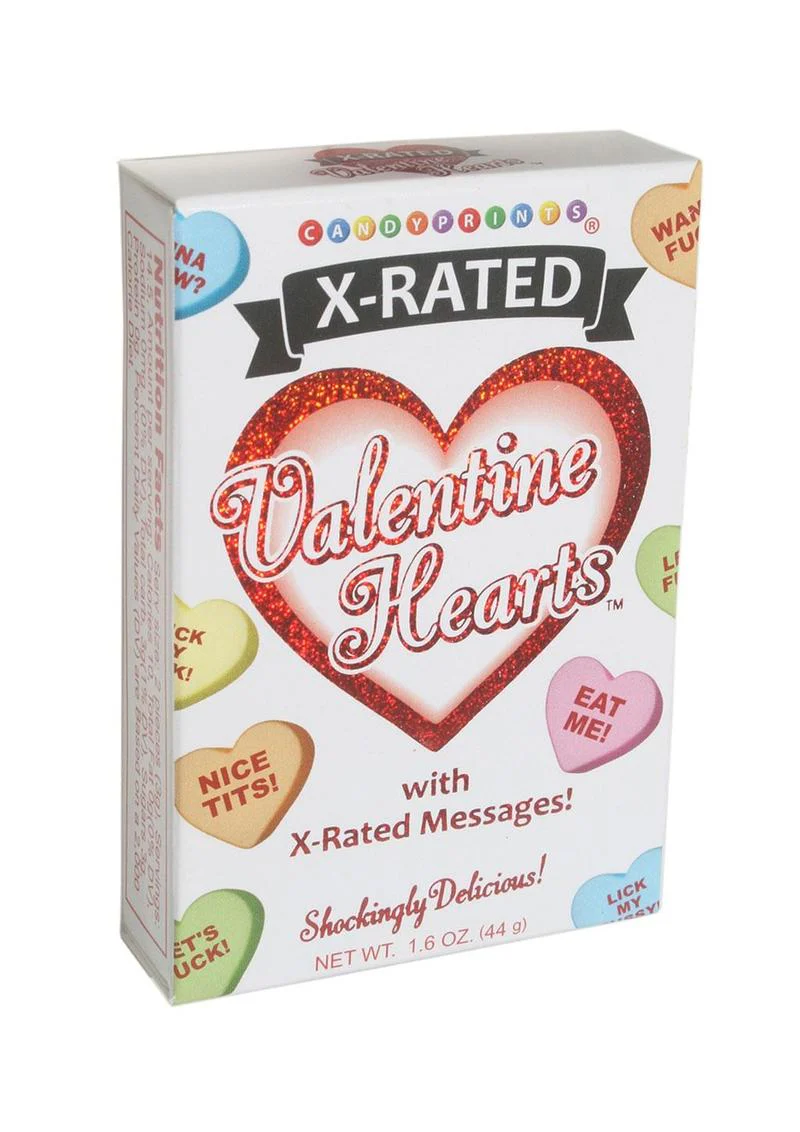 X Rated Valentine Hearts Edible Candy - Image 2