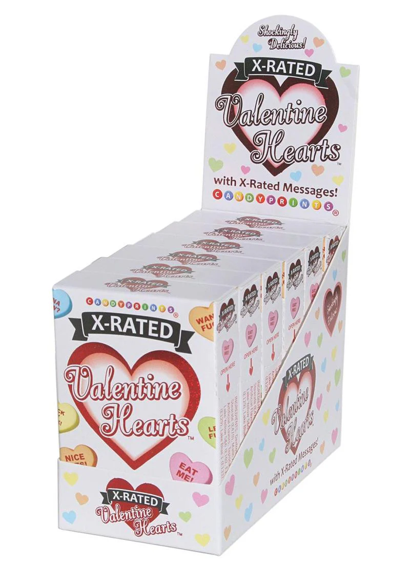X Rated Valentine Hearts Edible Candy - Image 3