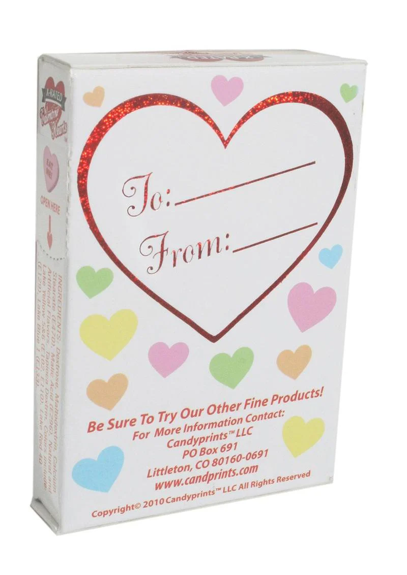 X Rated Valentine Hearts Edible Candy - Image 4