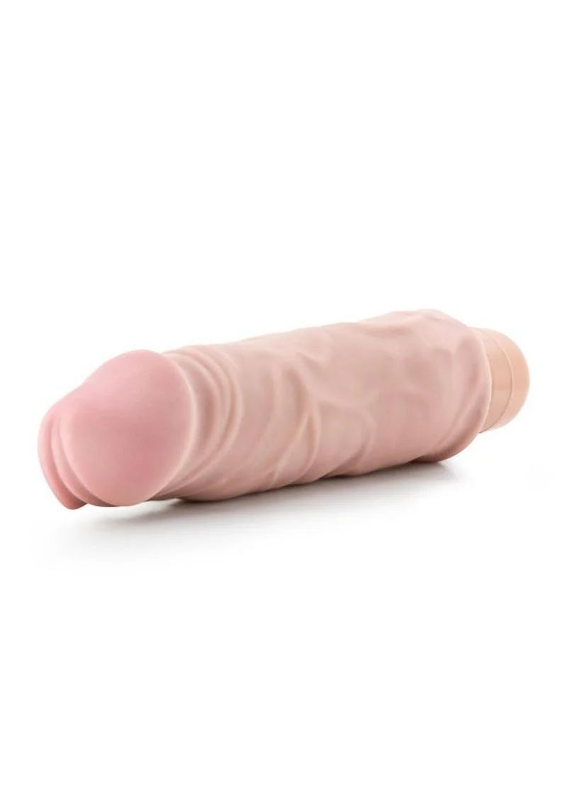X5+ Hard On Dildo With Waterproof Multi-Speed Vibrator - Image 5
