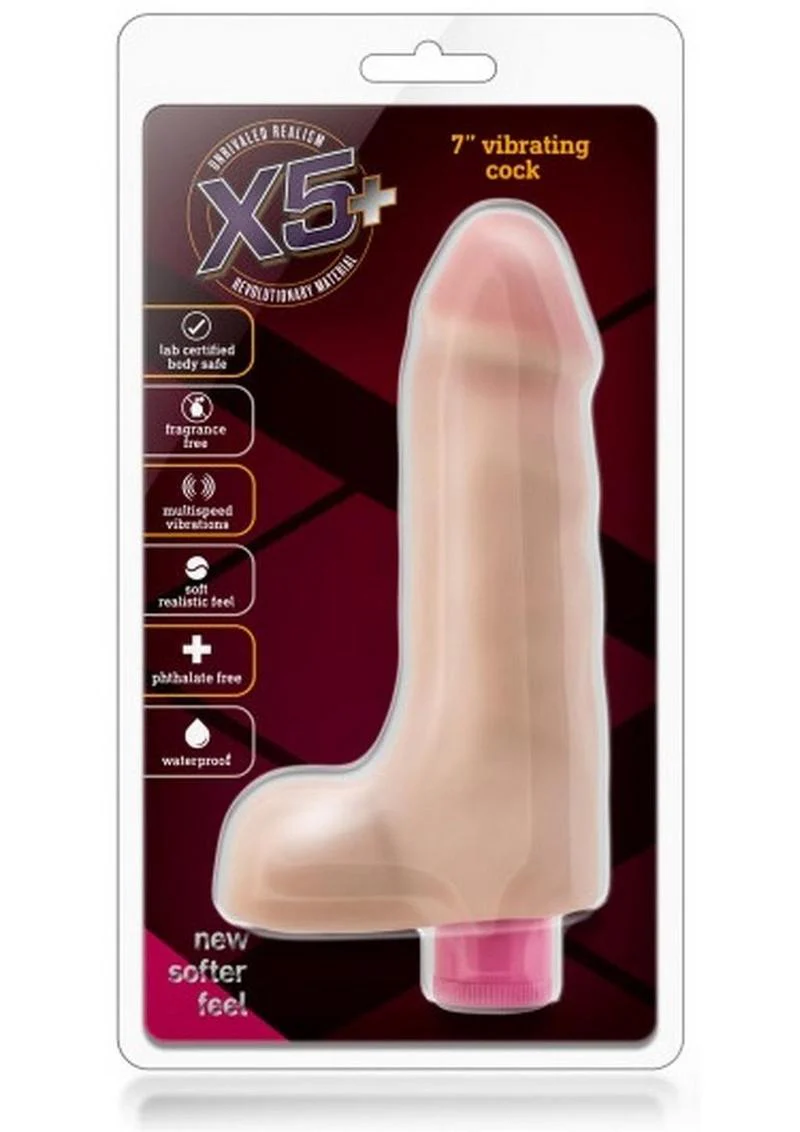 X5+ Soft And Flexible Vibrating Dildo For Ultimate Pleasure - Image 4