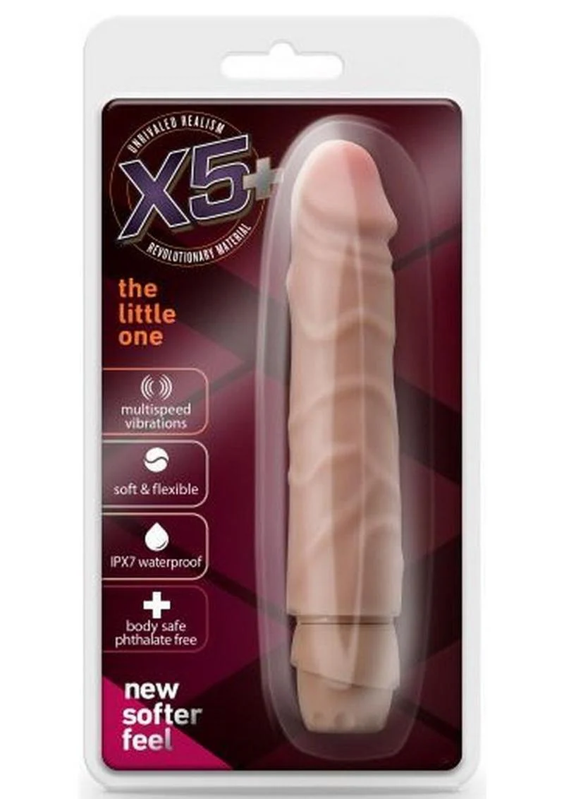 X5+ The Little One Soft And Flexible Vibrating Dildo - Image 2