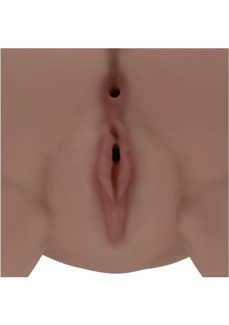 XKIN Dual Entry Bodyforms Chocolate Masturbator - Image 3