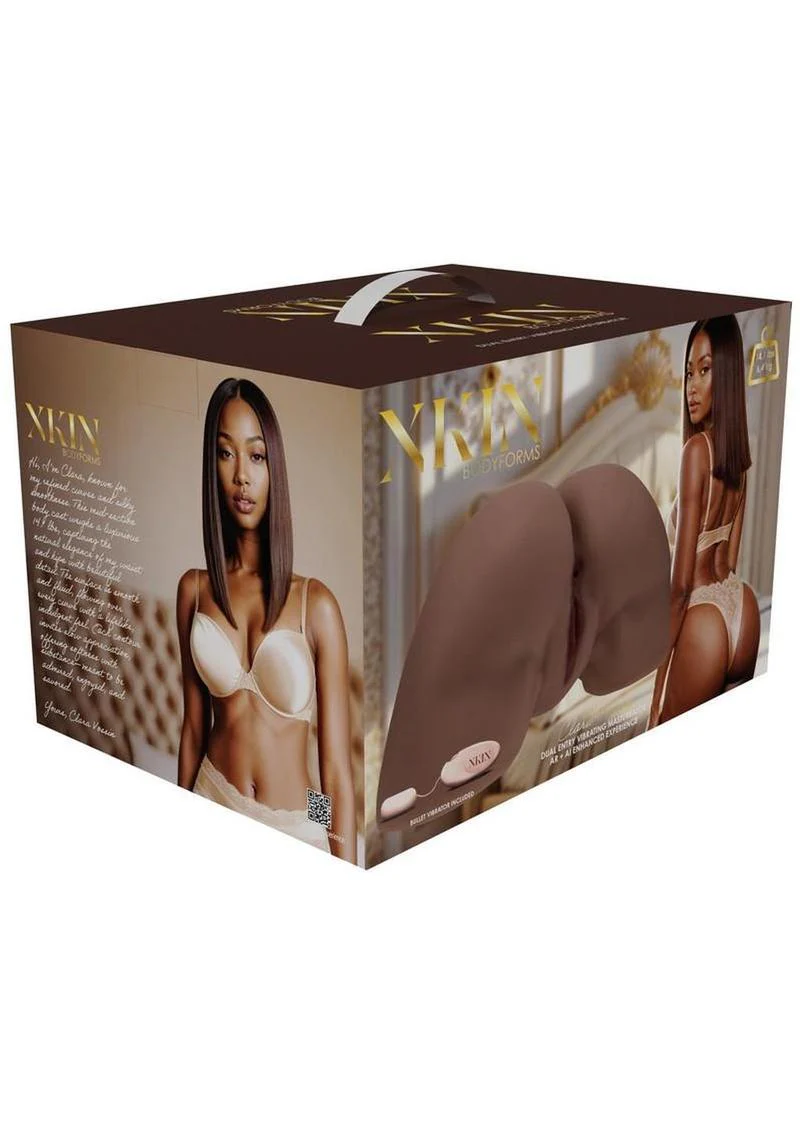 XKIN Dual Entry Bodyforms Chocolate Masturbator - Image 4