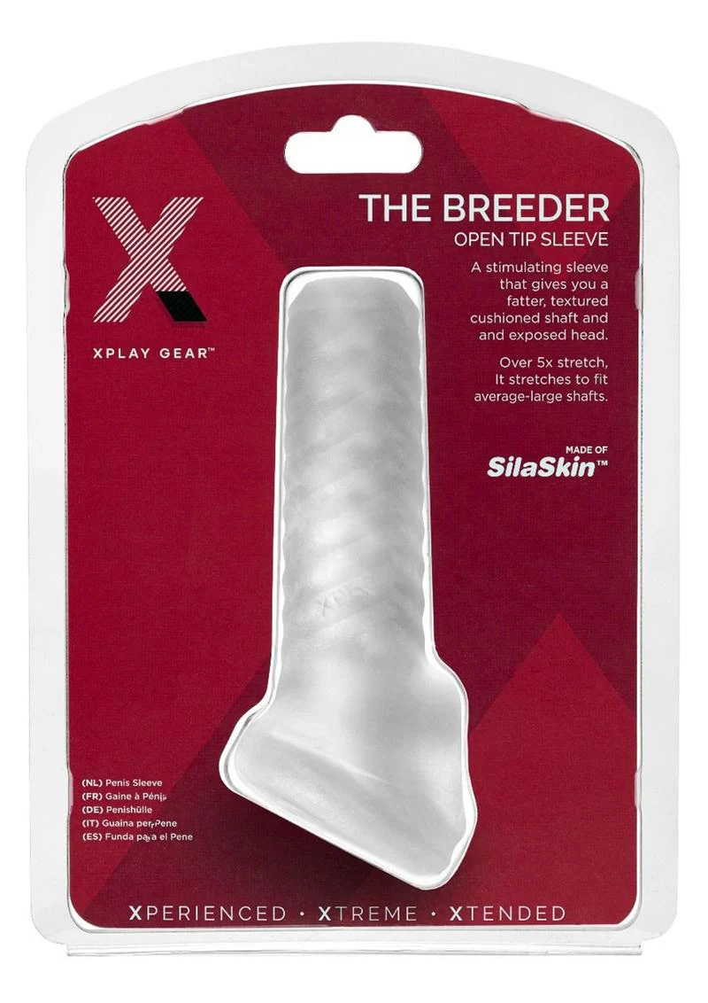 XPlay Gear The Breeder Textured Open Tip Sleeve - Image 3
