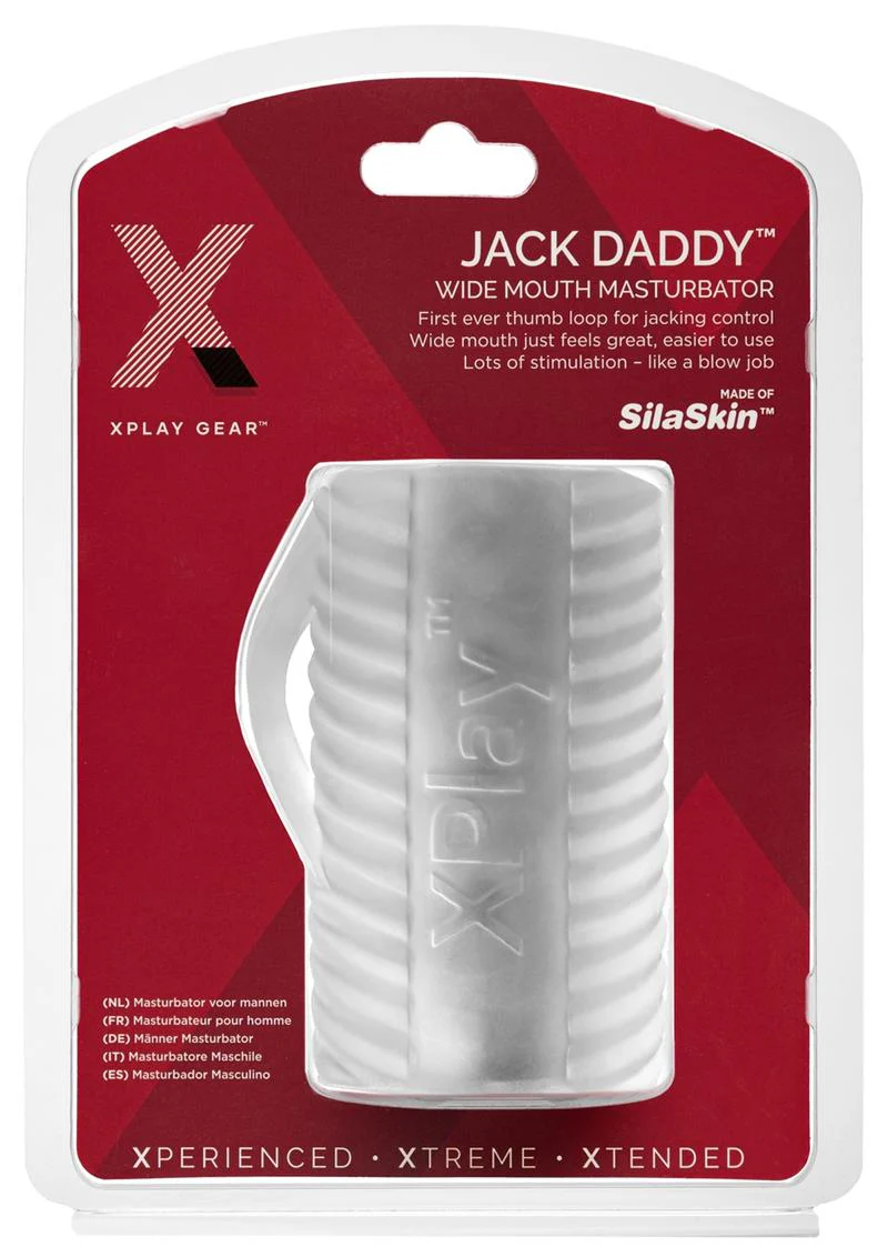 XPlay Jack Daddy Wide Mouth SilaSkin Pleasure Masturbator - Image 2