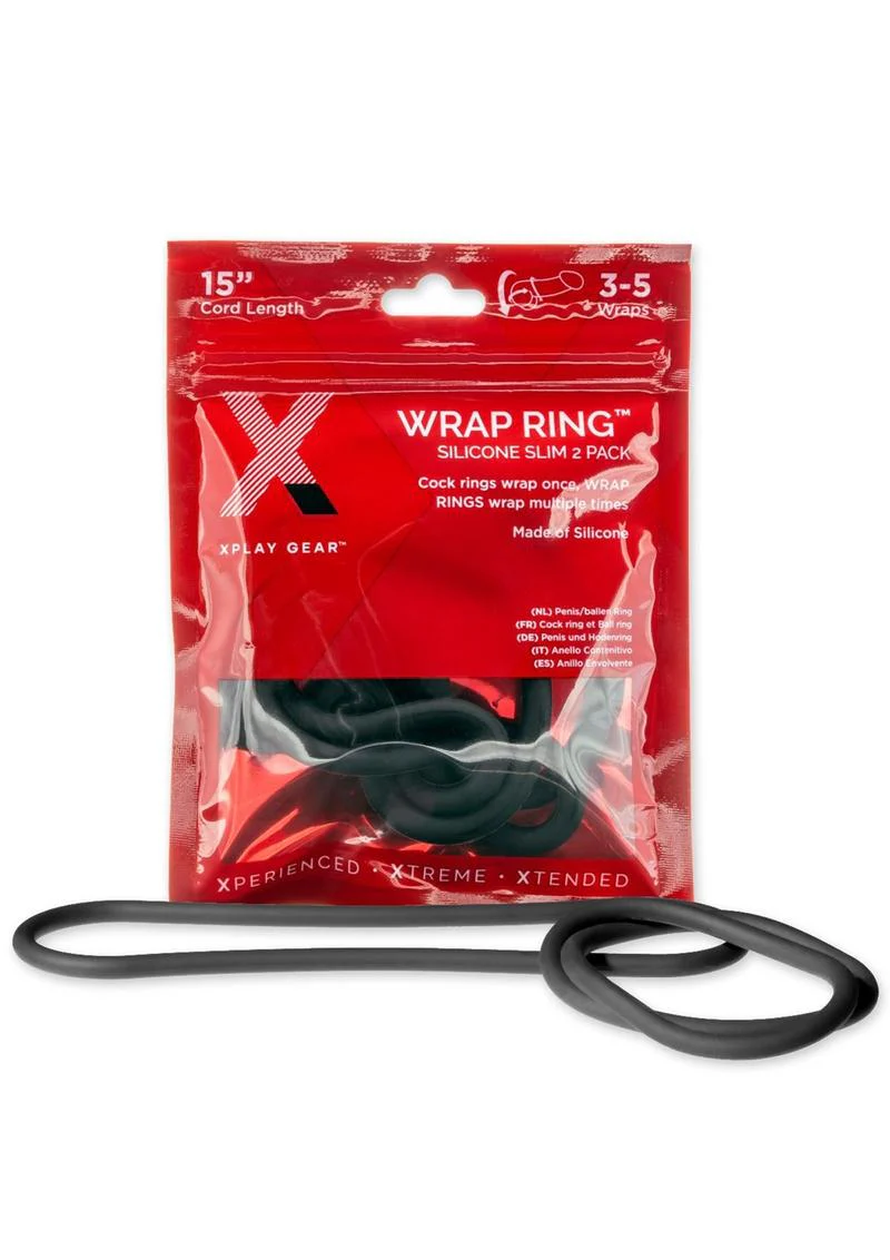 XPlay Wrap Ring Silicone Slim 2-Pack for Customizable Cock Rings - Image 12