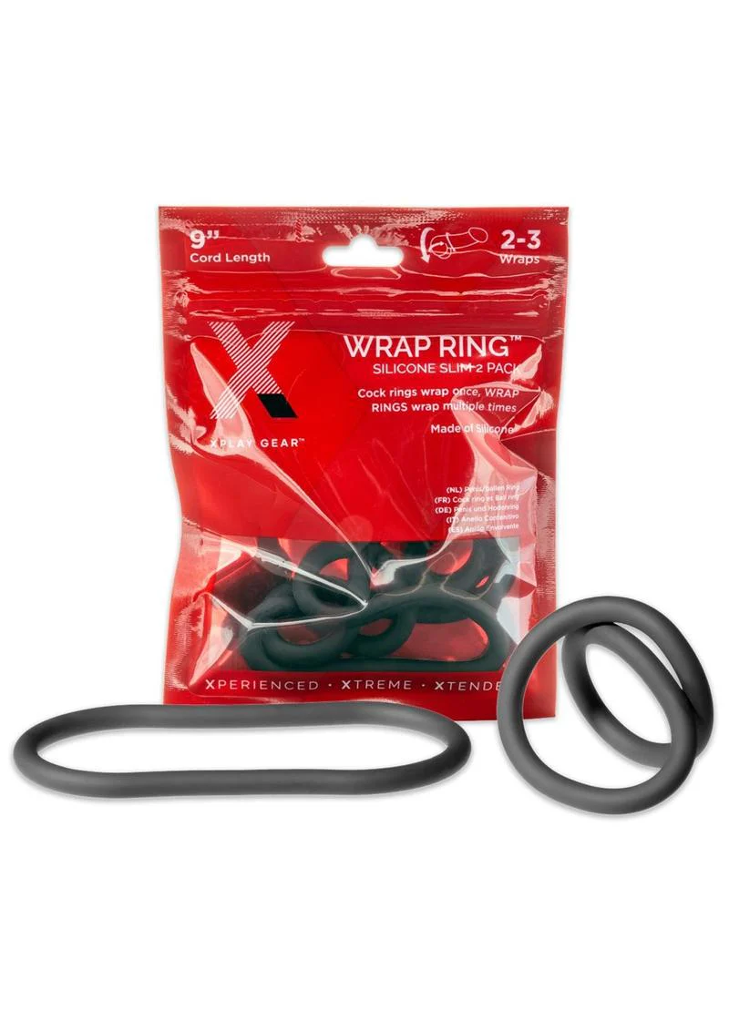 XPlay Wrap Ring Silicone Slim 2-Pack for Customizable Cock Rings - Image 13