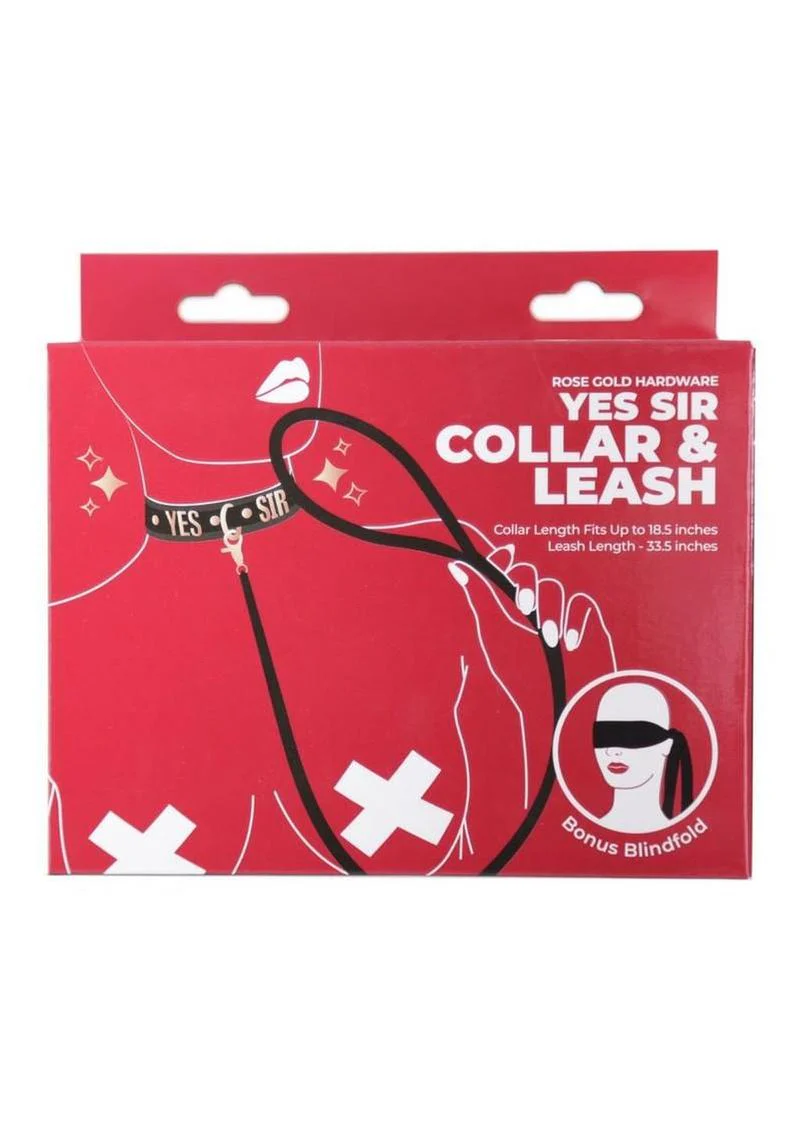 Yes Sir Collar And Leash Set - Image 3