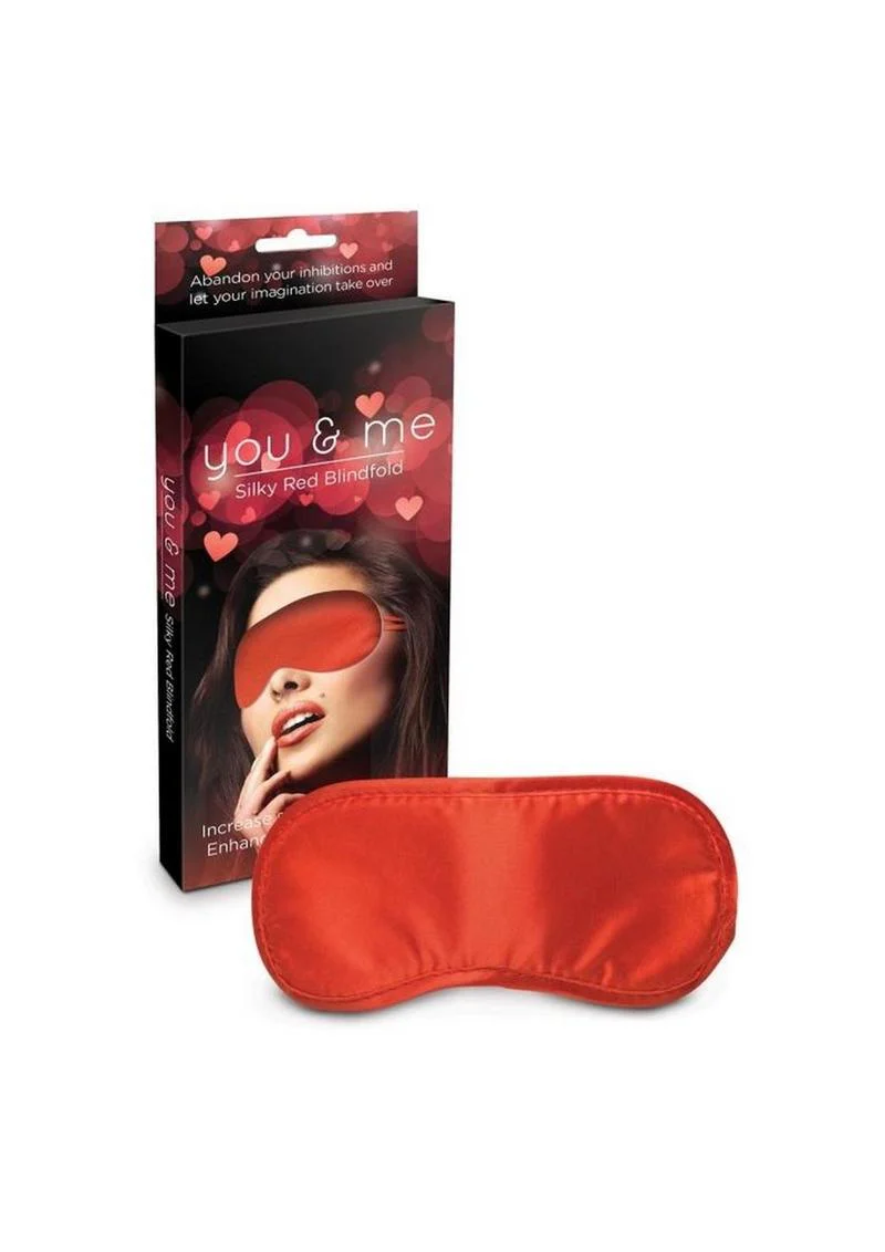 You And Me Silky Red Blindfold Gift Set Intimate Collection - Image 4