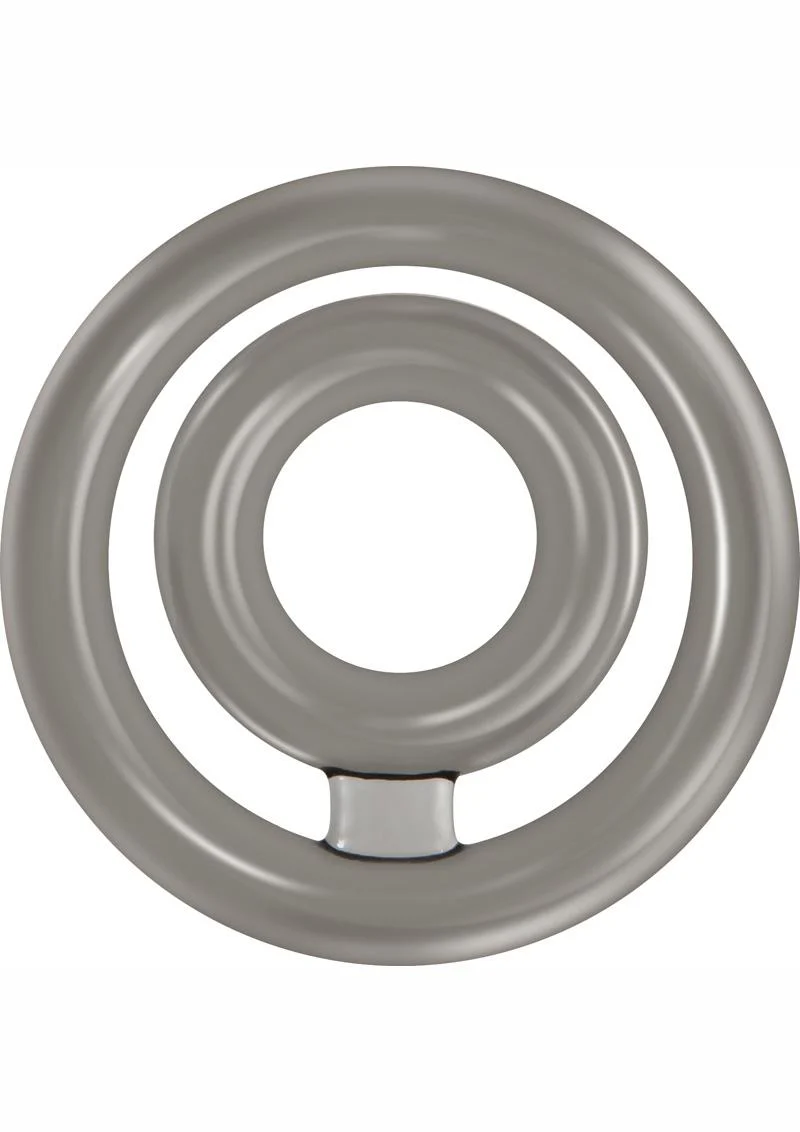 Zero Tolerance Bullseye Double Loop Cock Ring with Ball Strap