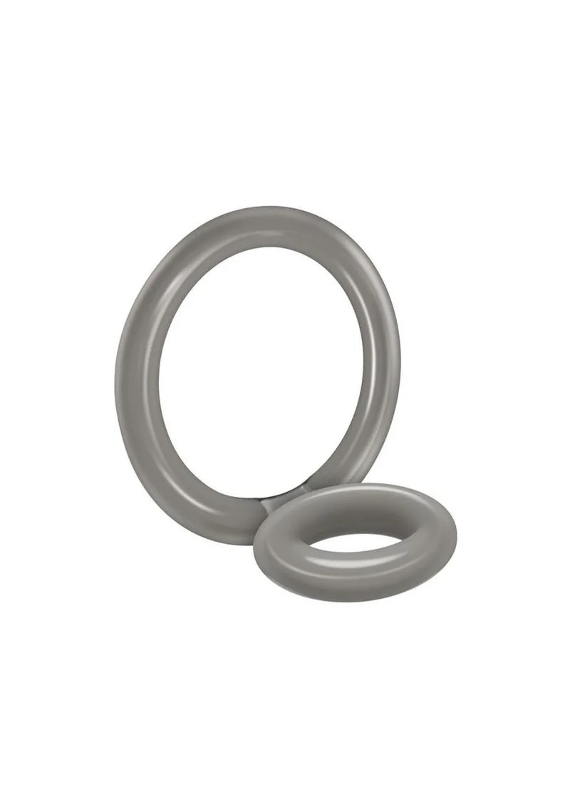Zero Tolerance Bullseye Double Loop Cock Ring with Ball Strap - Image 2