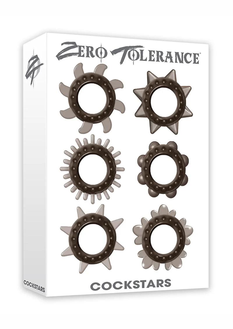 Zero Tolerance Cockstars Textured And Versatile Cock Ring Kit - Image 4