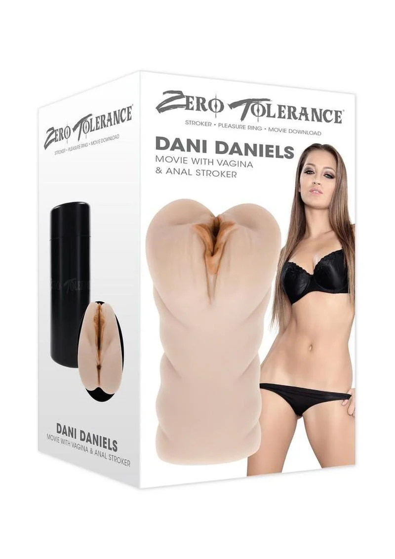 Zero Tolerance Dani Daniels Vagina & Anal Stroker with Movie Access - Image 4