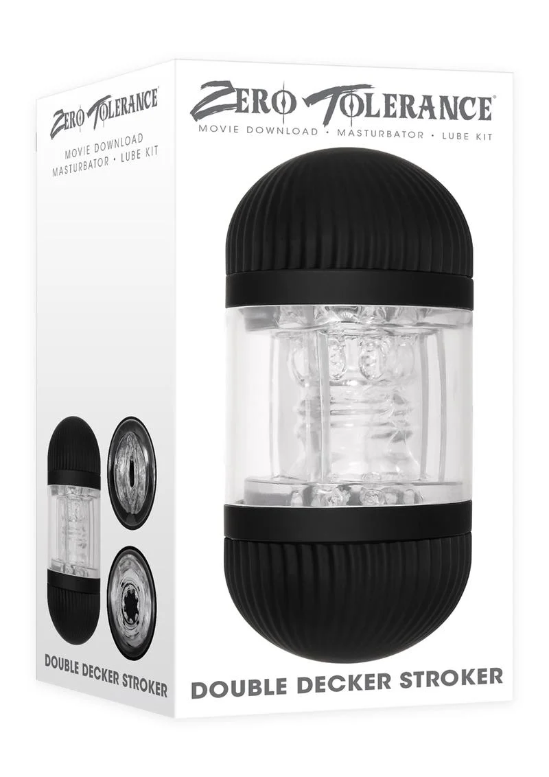 Zero Tolerance Double Decker Stroker with Lube Kit and Movie Download - Image 4