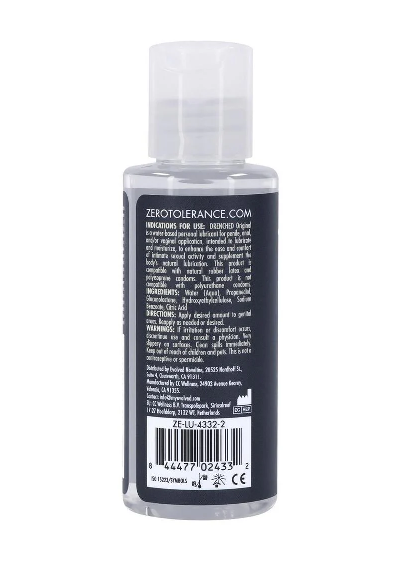 Zero Tolerance Drenched Water Based Lubricant - Image 3