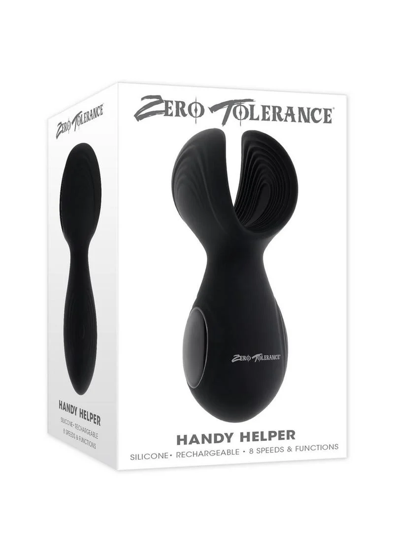 Zero Tolerance Handy Helper Silicone Rechargeable Stroker 8 Speeds - Image 4
