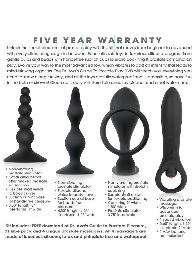 Zero Tolerance Intro to Prostate Silicone Kit Set - Image 4