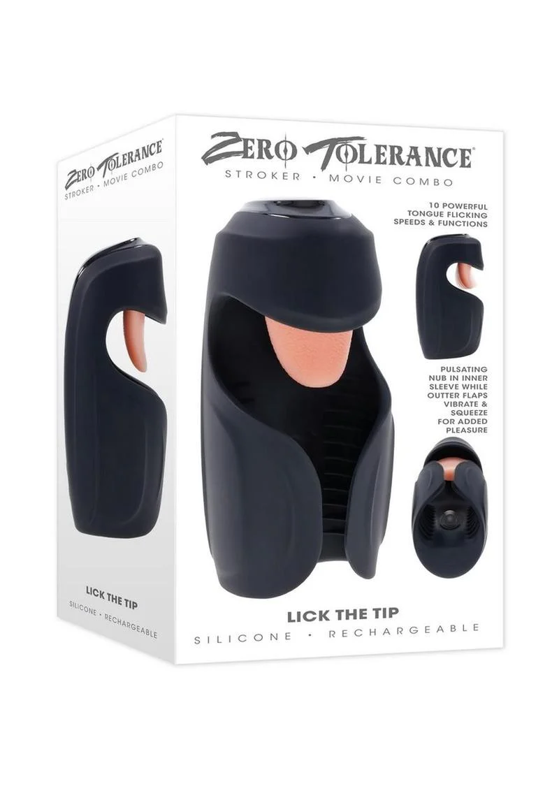 Zero Tolerance Lick The Tip Masturbator 10 Tongue Flicking Speeds - Image 4