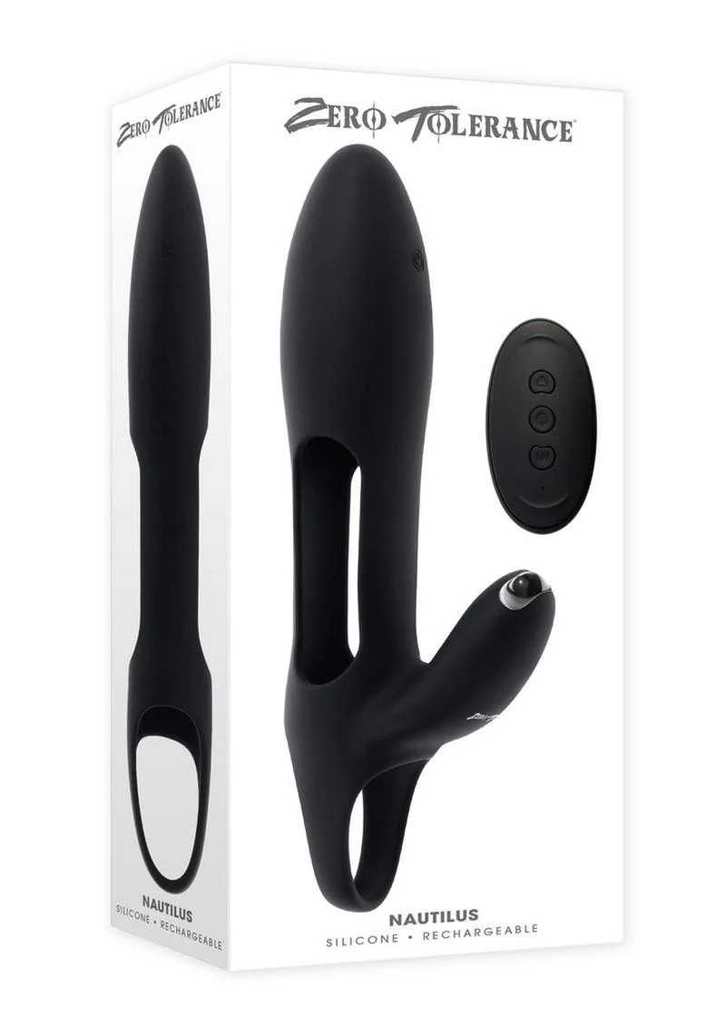 Zero Tolerance Nautilus Rechargeable Silicone Dual Cock Ring - Image 4