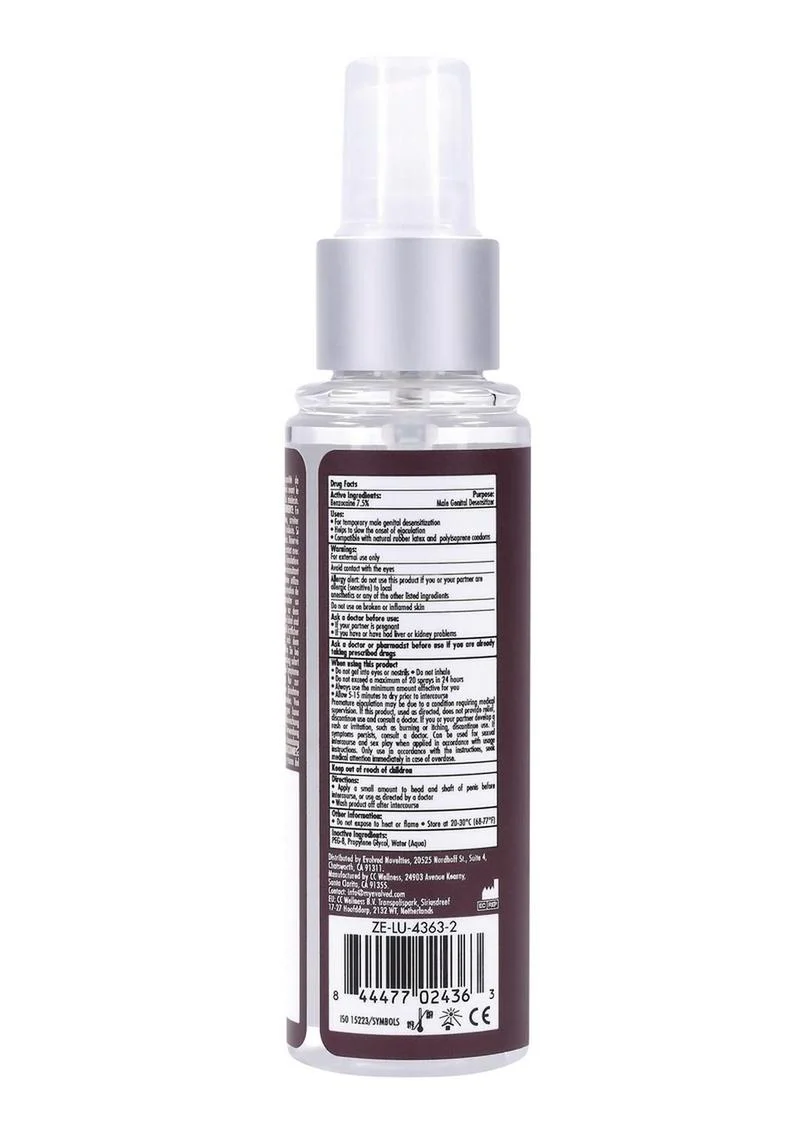 Zero Tolerance Prolonger Delay Spray 2oz for Extended Stamina - Image 2