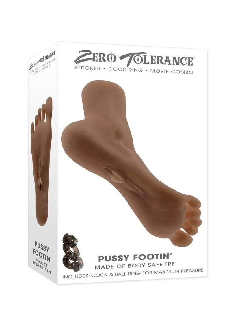 Zero Tolerance Pussy Footin’ Masturbator with Cock & Ball Ring - Image 8