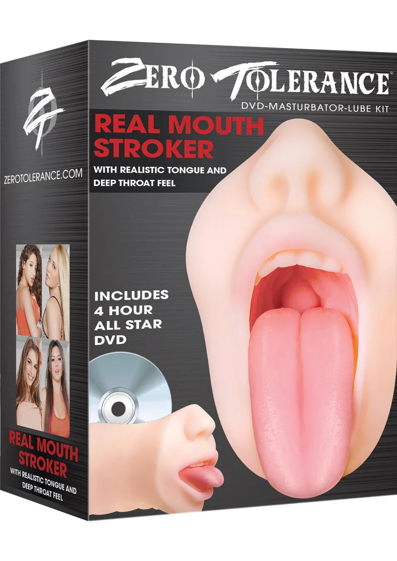 Zero Tolerance Real Mouth Stroker Masturbator with Realistic Tongue - Image 4