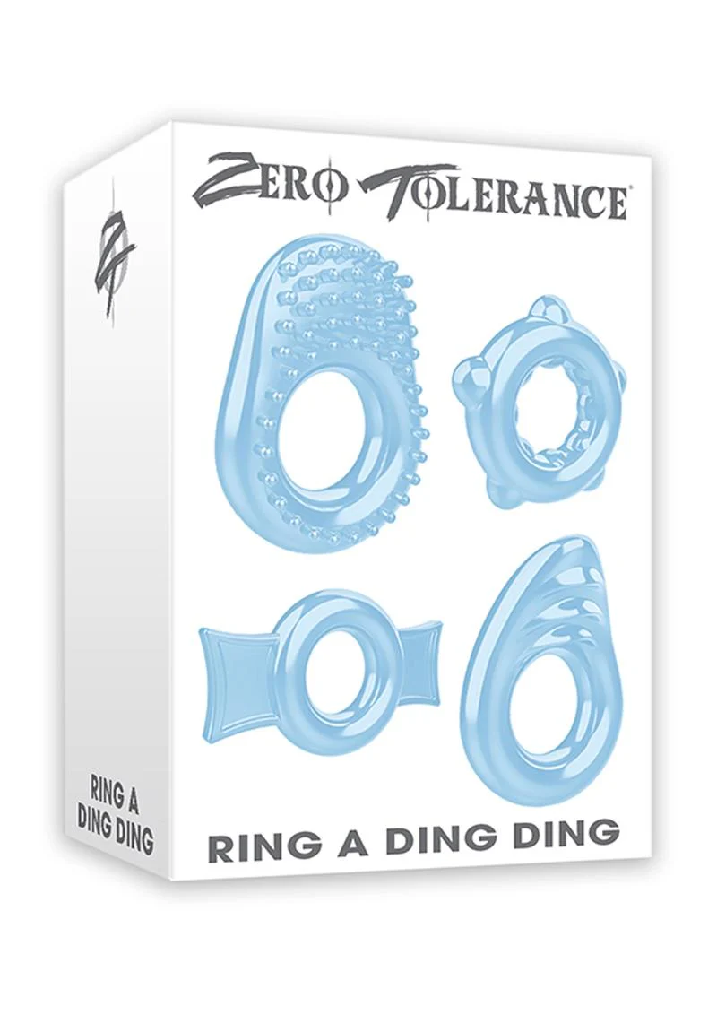 Zero Tolerance Ring A Ding Ding 4-Piece Cock Ring Kit - Image 3