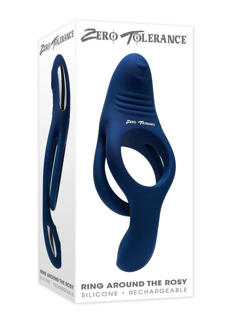 Zero Tolerance Ring Around Rosy Rechargeable Silicone Double Cock Ring - Image 4