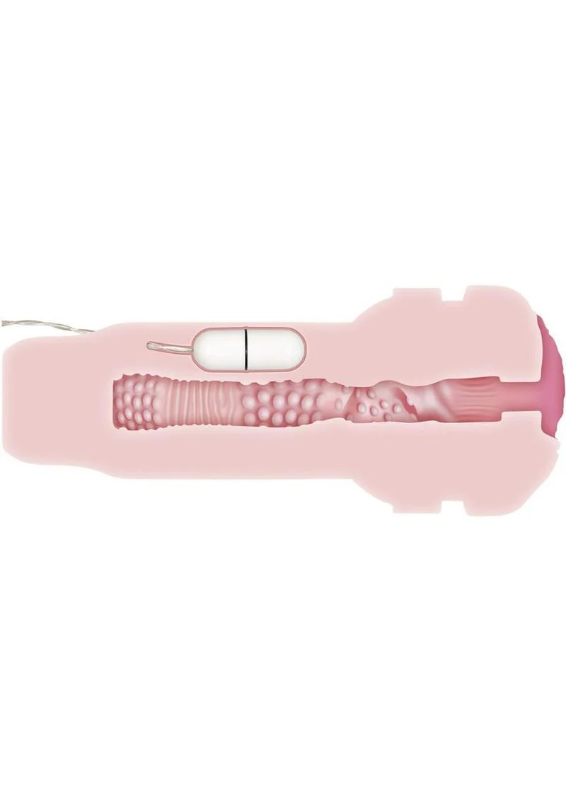 Zero Tolerance Shell Shock Rechargeable Vibrating Pussy Stroker - Image 3