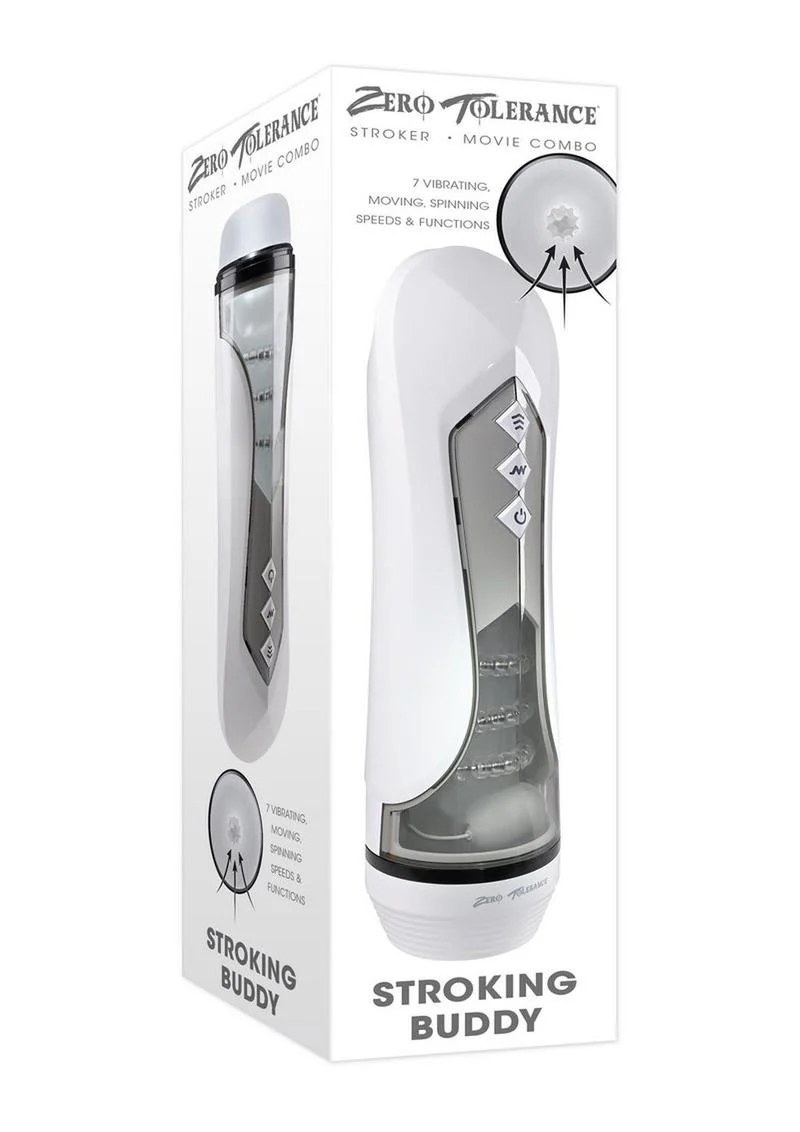 Zero Tolerance Stoking Buddy Rechargeable Thrusting Masturbator - Image 4