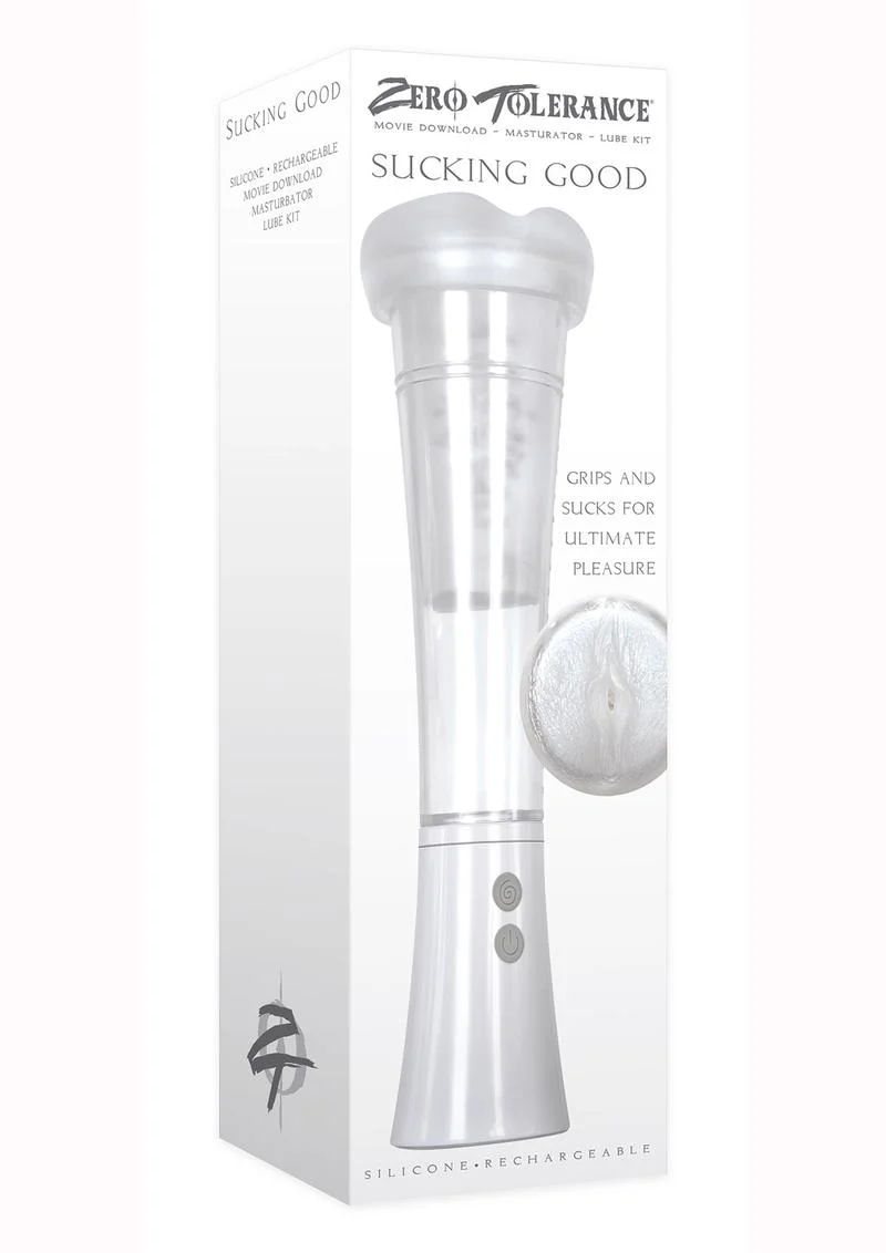 Zero Tolerance Sucking Good Rechargeable Vibrating Masturbator - Image 4
