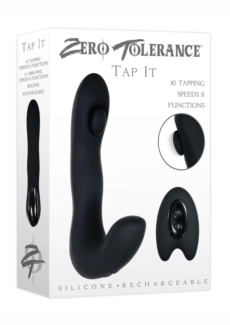 Zero Tolerance Tap It Silicone Rechargeable Prostate Massager - Image 3