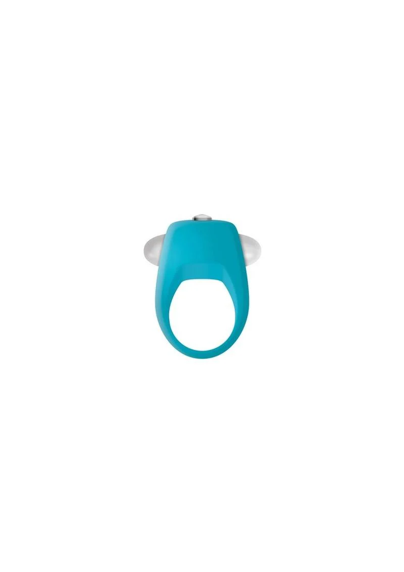 Zero Tolerance Teal Tickler Rechargeable Silicone Vibrating Cock Ring - Image 2