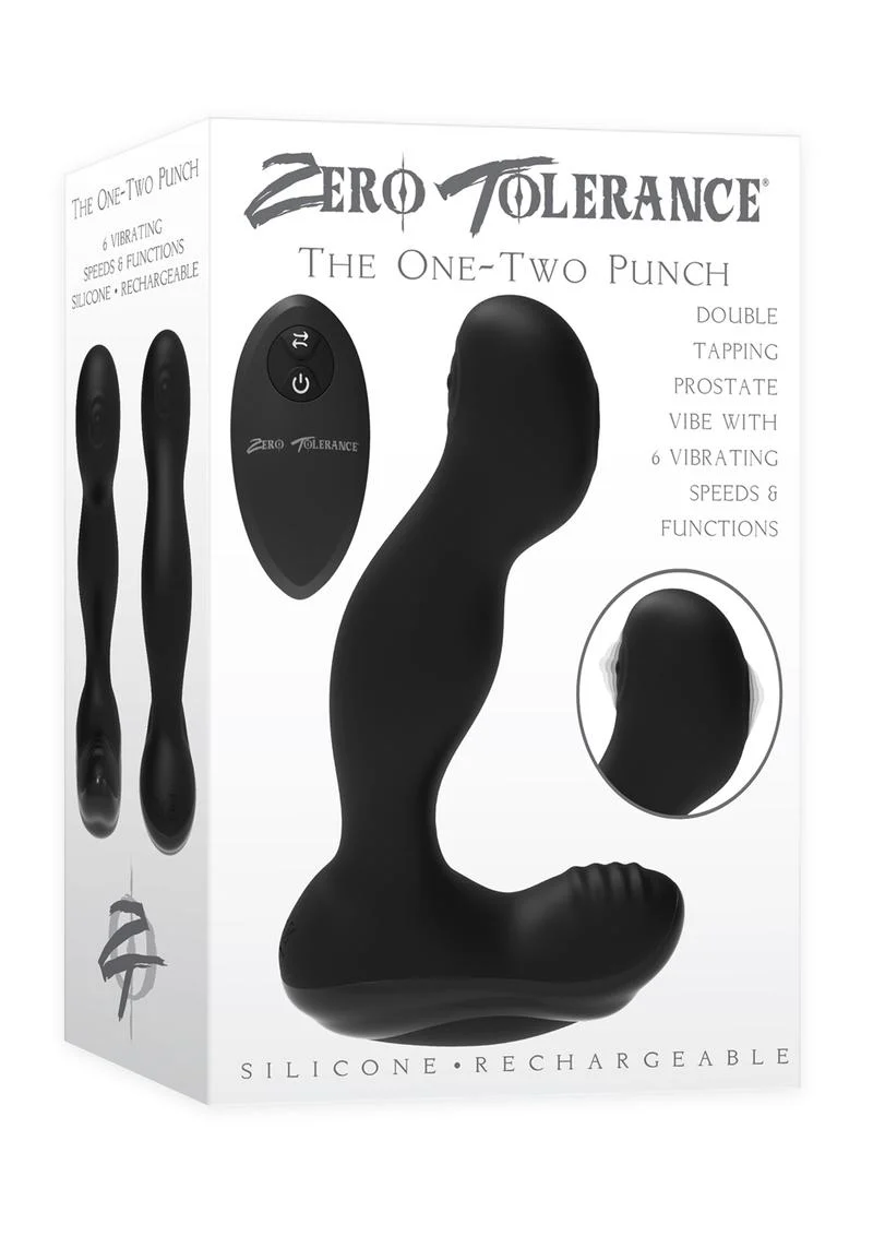 Zero Tolerance The One-Two Punch Silicone Prostate Massager - Image 4