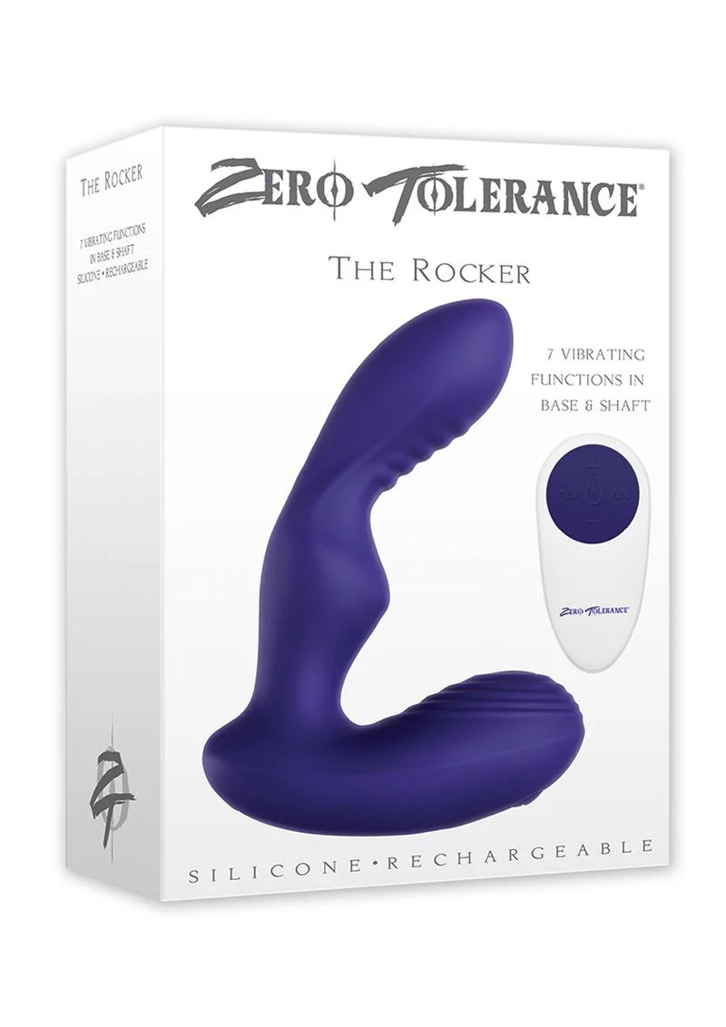 Zero Tolerance The Rocker Silicone Vibrating Prostate Massager - Image 4