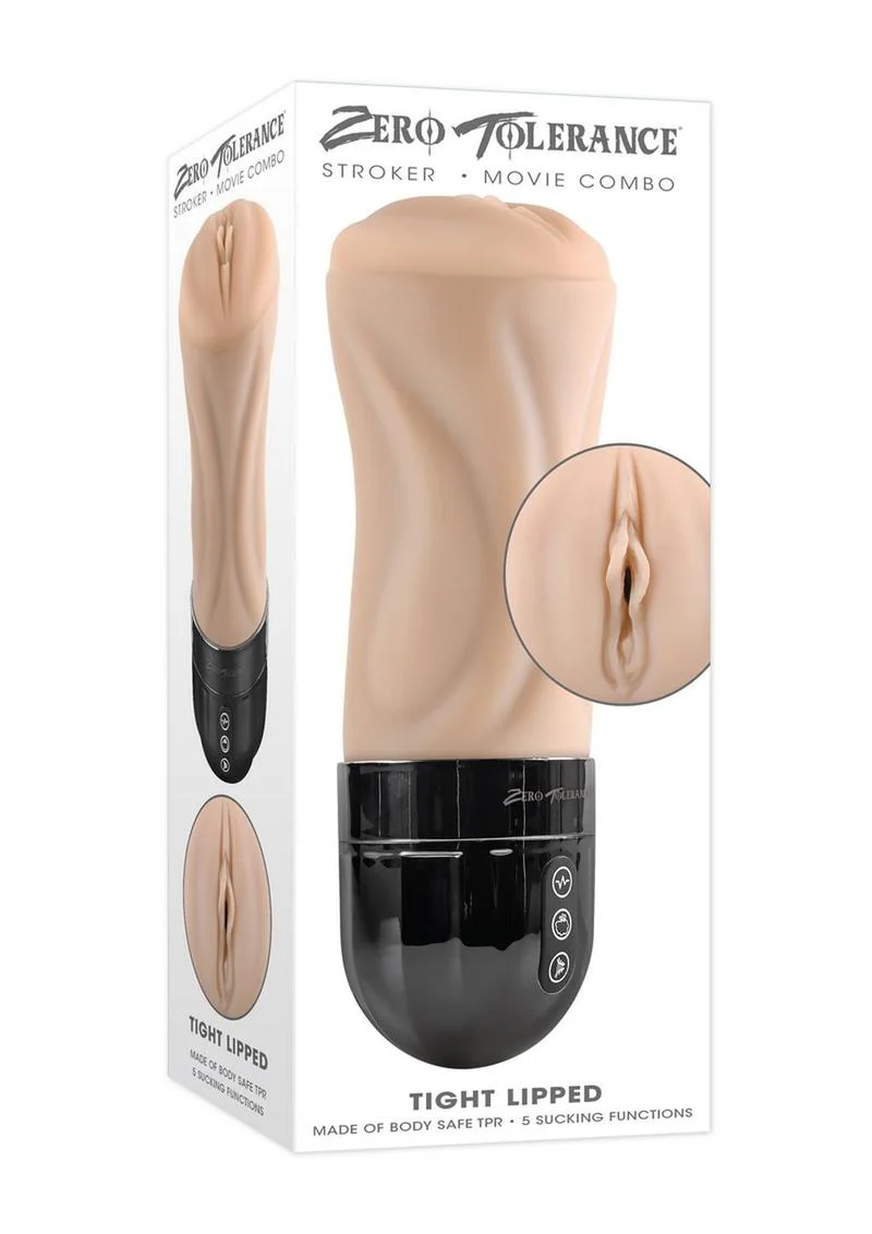 Zero Tolerance Tight Lipped Rechargeable Pussy Masturbator - Image 7