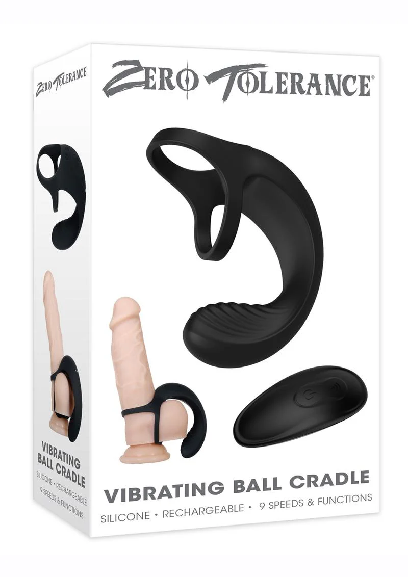 Zero Tolerance Vibrating Ball Cradle Cock Ring with Remote Control - Image 3