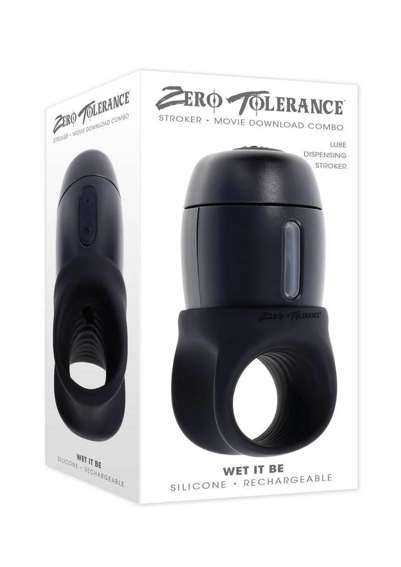 Zero Tolerance Wet It Be Rechargeable Silicone Self-Lubricating Stroker - Image 4