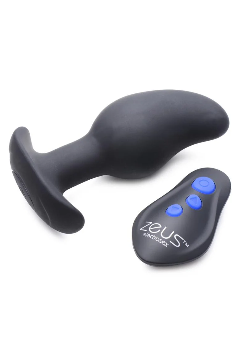 Zeus 8X Volt Drop Vibrating And E-Stim Prostate Massager