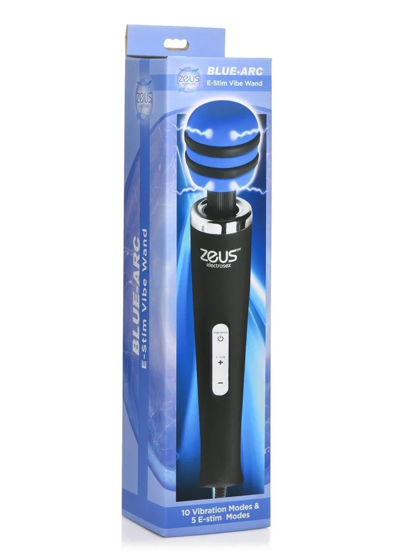 Zeus Blue-Arc E-Stim Vibe Wand Electrify Your Pleasure - Image 4