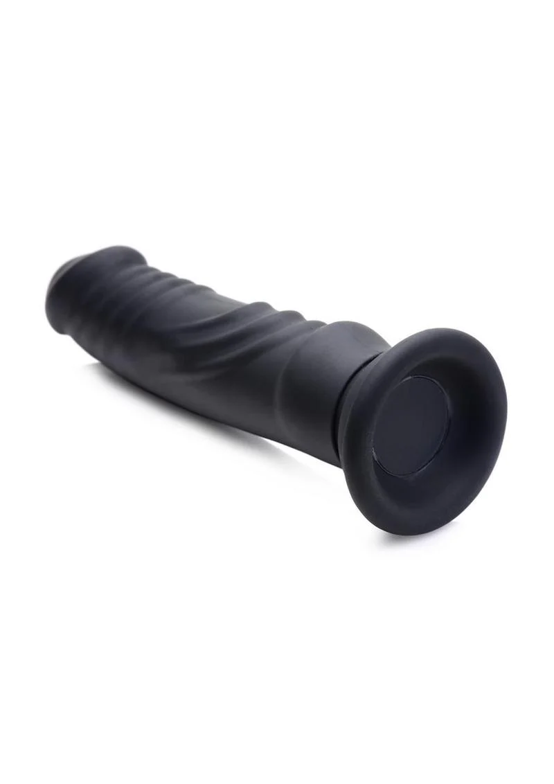 Zeus E-Stim Pro Rechargeable Dildo with Remote Vibration - Image 3